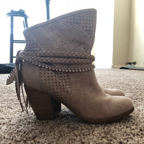 Not Rated Shoes - Cowgirl Ankle Boots